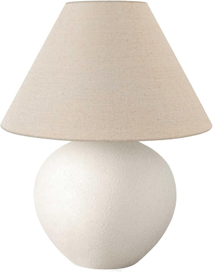 Monarch Specialties I 9631 Table Lamp Cream Shade Cream Ceramic | Amazon (US)