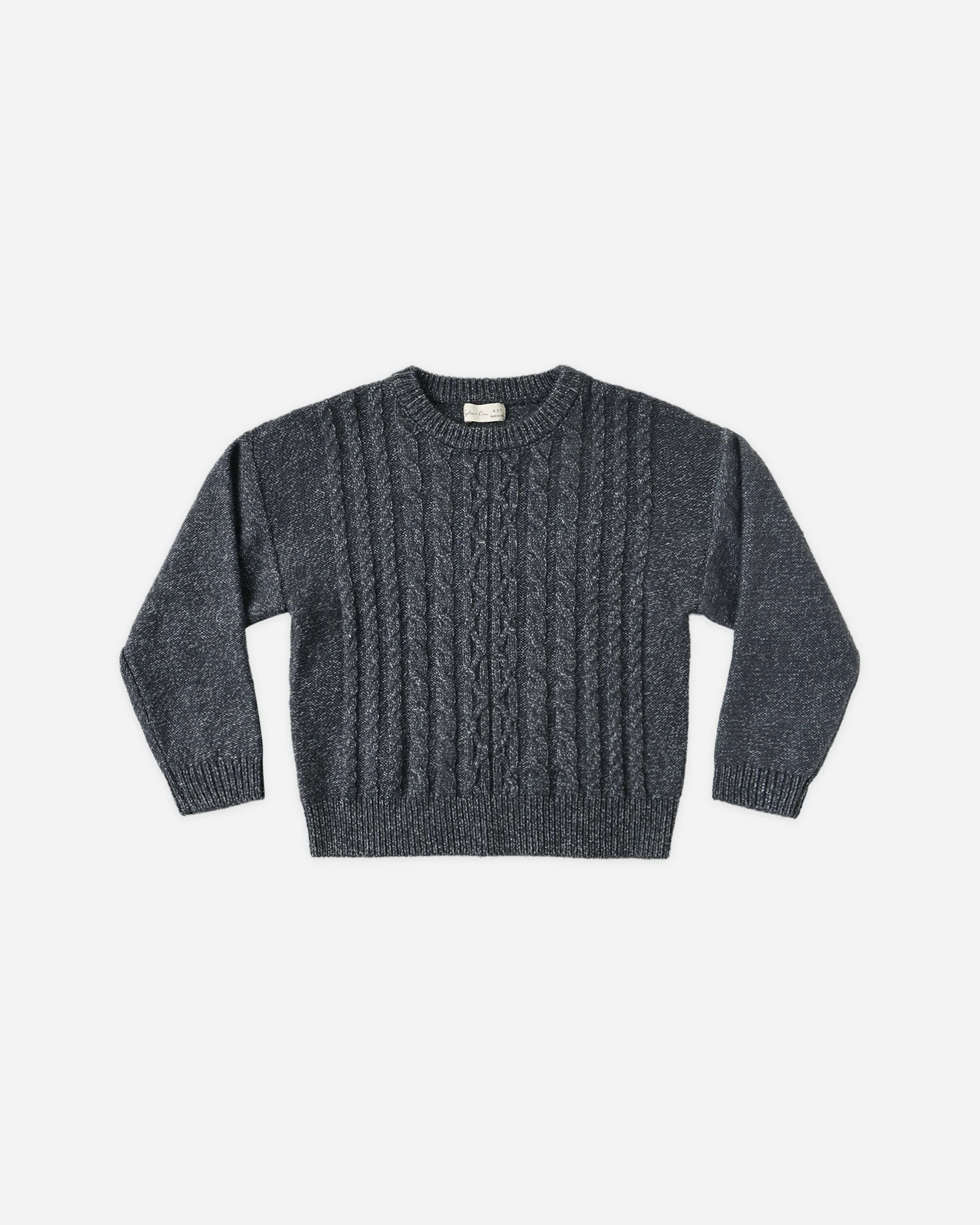 Aspen Sweater Midnight | Rylee + Cru