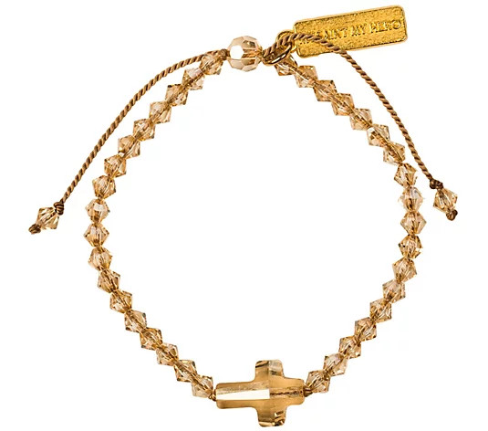 My Saint My Hero Radiant Let There Be Light Crystal Bracelet | QVC