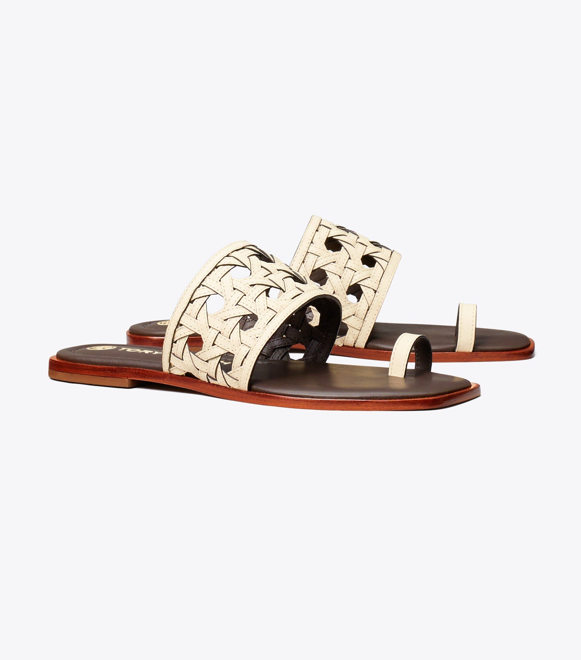 Basket-Weave Slide | Tory Burch (US)