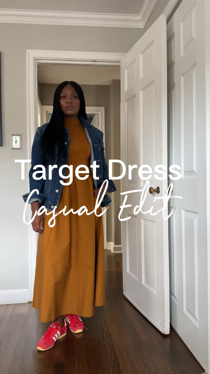 Target style is killing it with all these cute dresses. Size 10/L 
Oversized denim jacket 
Target dress
Trucker jacket
Adidas sneakers

#LTKMidsize #LTKOver40 #LTKFindsUnder100