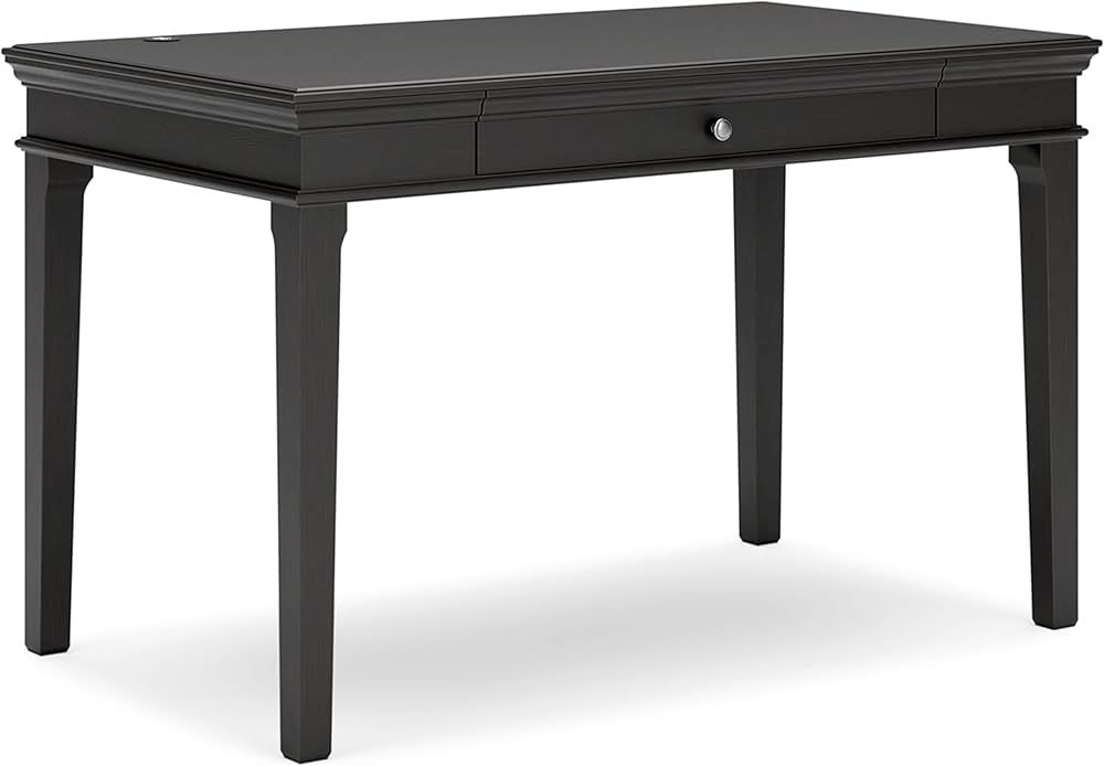 Signature Design by Ashley Beckincreek Classic Home Office Small Leg Desk with 1 Drawer and USB P... | Amazon (US)