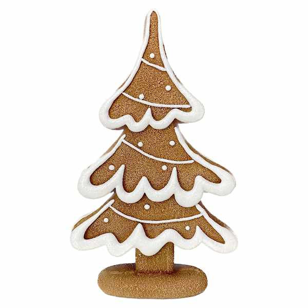 Gingerbread Christmas Tree, 10" | At Home
