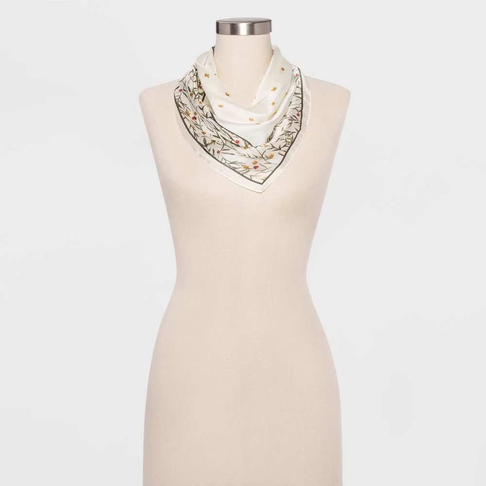 Women's Woven Neckerchief - Universal Thread, Multi-Colored | Target