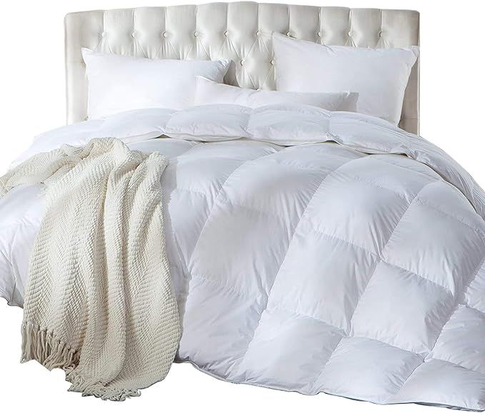 Premium and Luxurious Twin / Twin XL Size Goose Down Comforter, 1200 Thread Count, 100% Egyptian ... | Amazon (US)