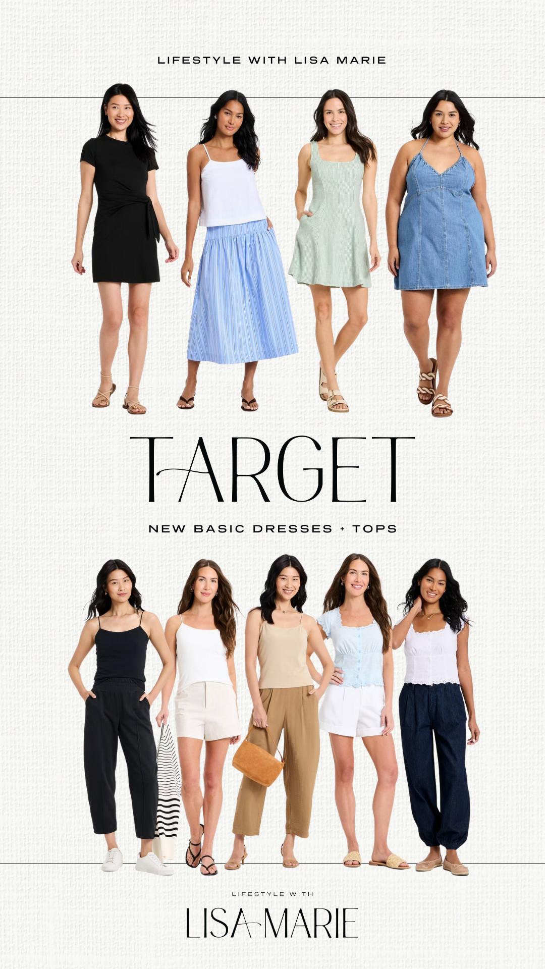 New Target arrivals. New Target tops. New Target dresses. Basic dresses. Neutral dresses. Neutral tops. Denim dresses. Tank tops. Spring dresses. Elevated casual outfits. Mom outfits.  

 #LTKootd #LTKSeasonal #LTKPetite