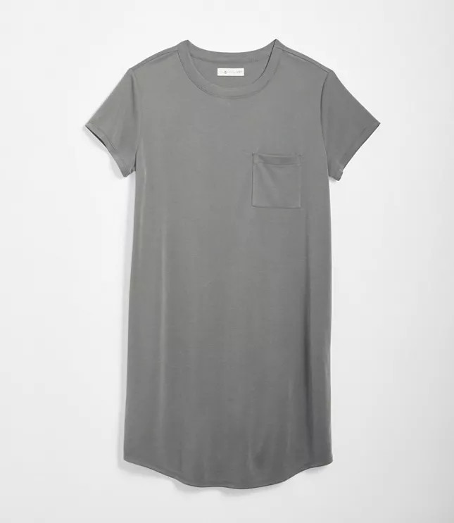 Lou & Grey Sandwashed Tee Dress | LOFT