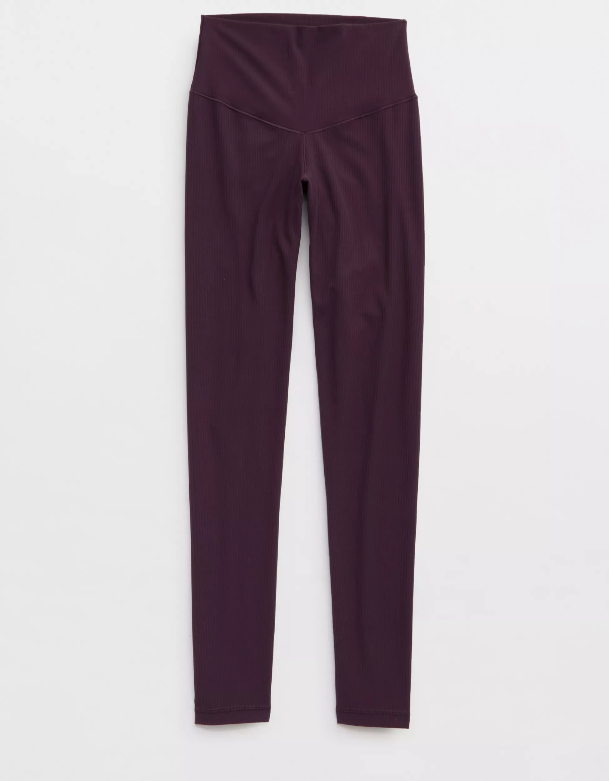 OFFLINE By Aerie Real Me XTRA High Waisted Ribbed Legging | Aerie
