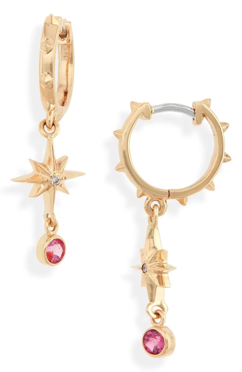 Marlo Laz Lucky Star Diamond & Gemstone Earrings | Nordstrom | Nordstrom