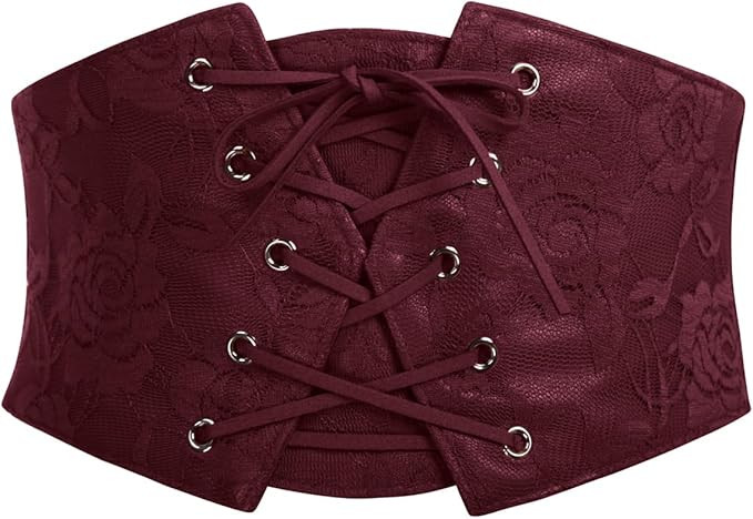 GRACE KARIN Women's Elastic Stretch Corset Waist Cincher Belt | Amazon (US)