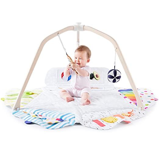 The Play Gym by Lovevery; Stage-Based Developmental Activity Gym & Play Mat for Baby to Toddler | Amazon (US)
