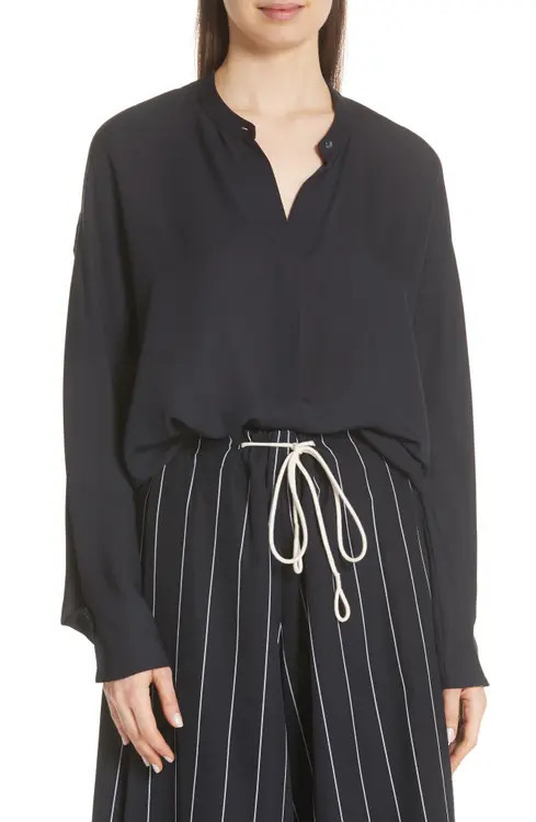 Vince Envelope Sleeve Silk Blouse | Nordstrom