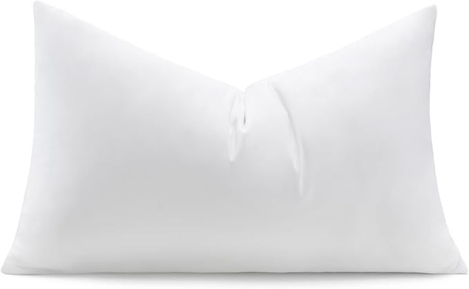 puredown\u00ae 14x24 Feather Down Pillow Inserts, Lumbar Pillow Insert, 1 Pack | Amazon (US)