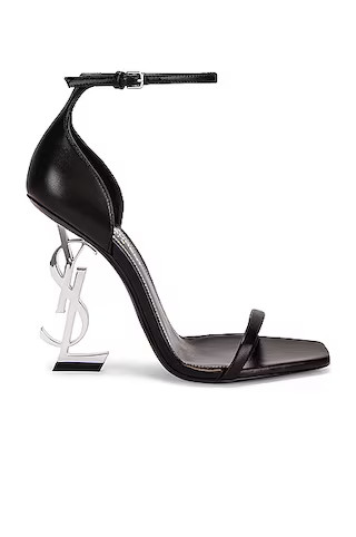 Saint Laurent Opyum YSL Heels in Black | FWRD 