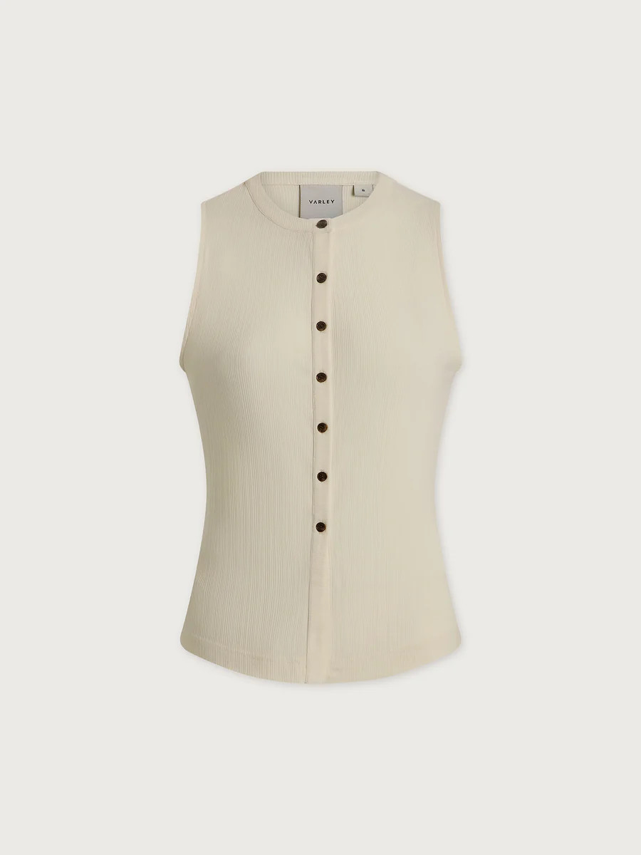 Latia Button Through Tank Top | Varley US | Varley US