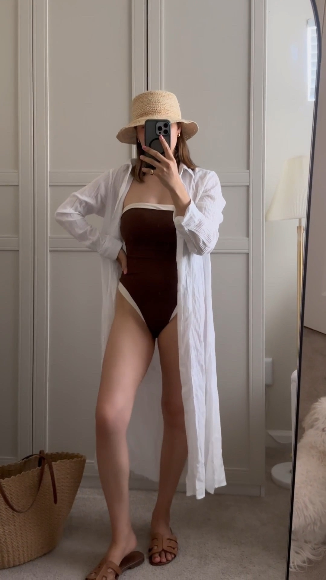 Summer swim one piece / pool / vacation outfit 

Abercrombie swimsuit one piece - runs small, wearing small but was tight getting on. 

Old cover up from jcrew, linked similar

#LTKTravel