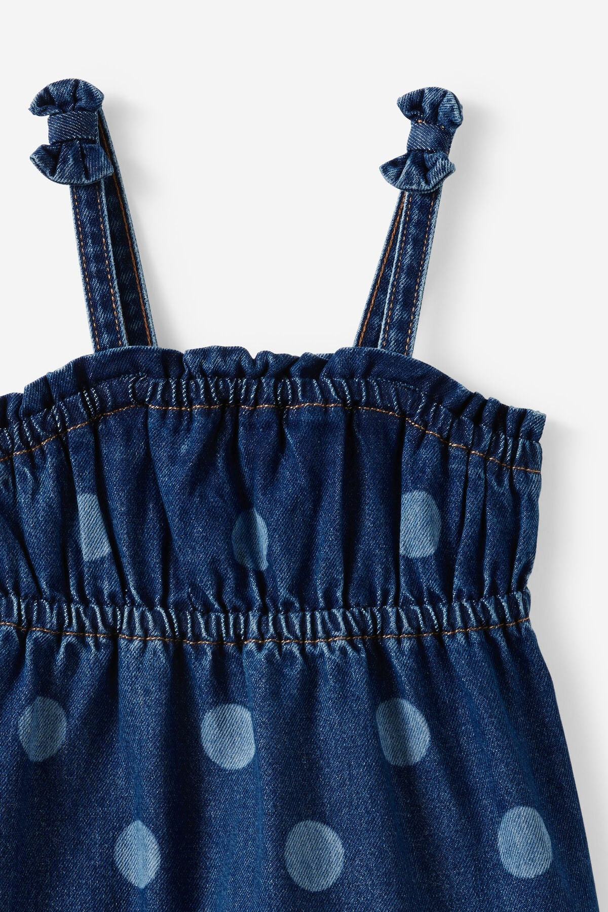 Sleeveless Denim Tiered Dress | Cotton On (US)