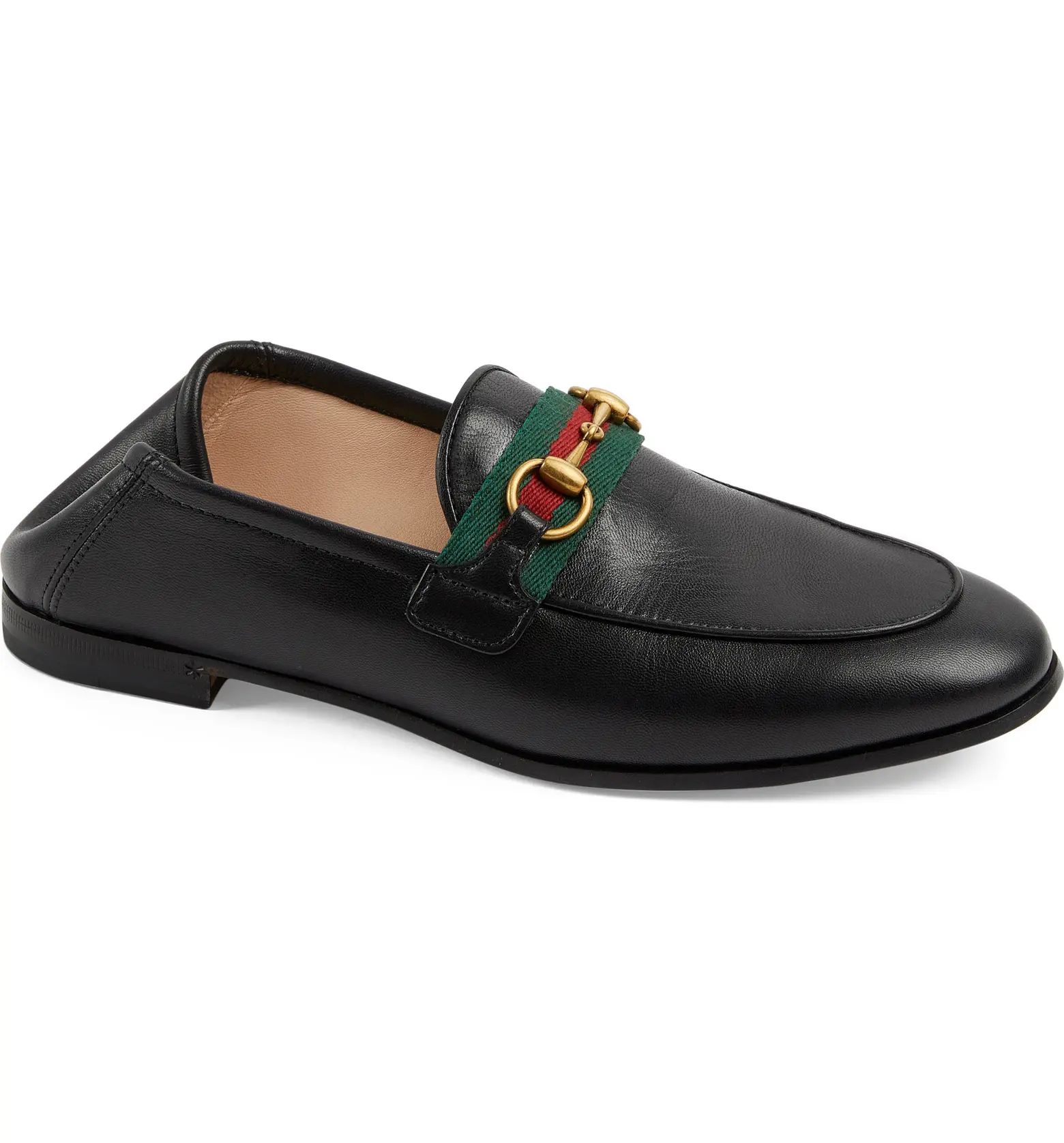 Gucci Brixton Horsebit & Web Convertible Loafer | Nordstrom | Nordstrom