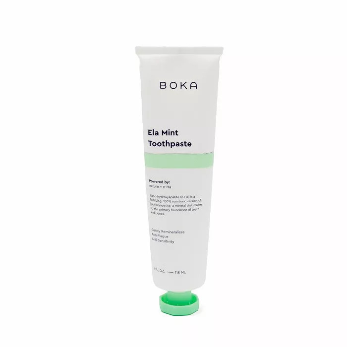 Boka Anti-Plaque Toothpaste Ela Mint - 4 fl oz | Target