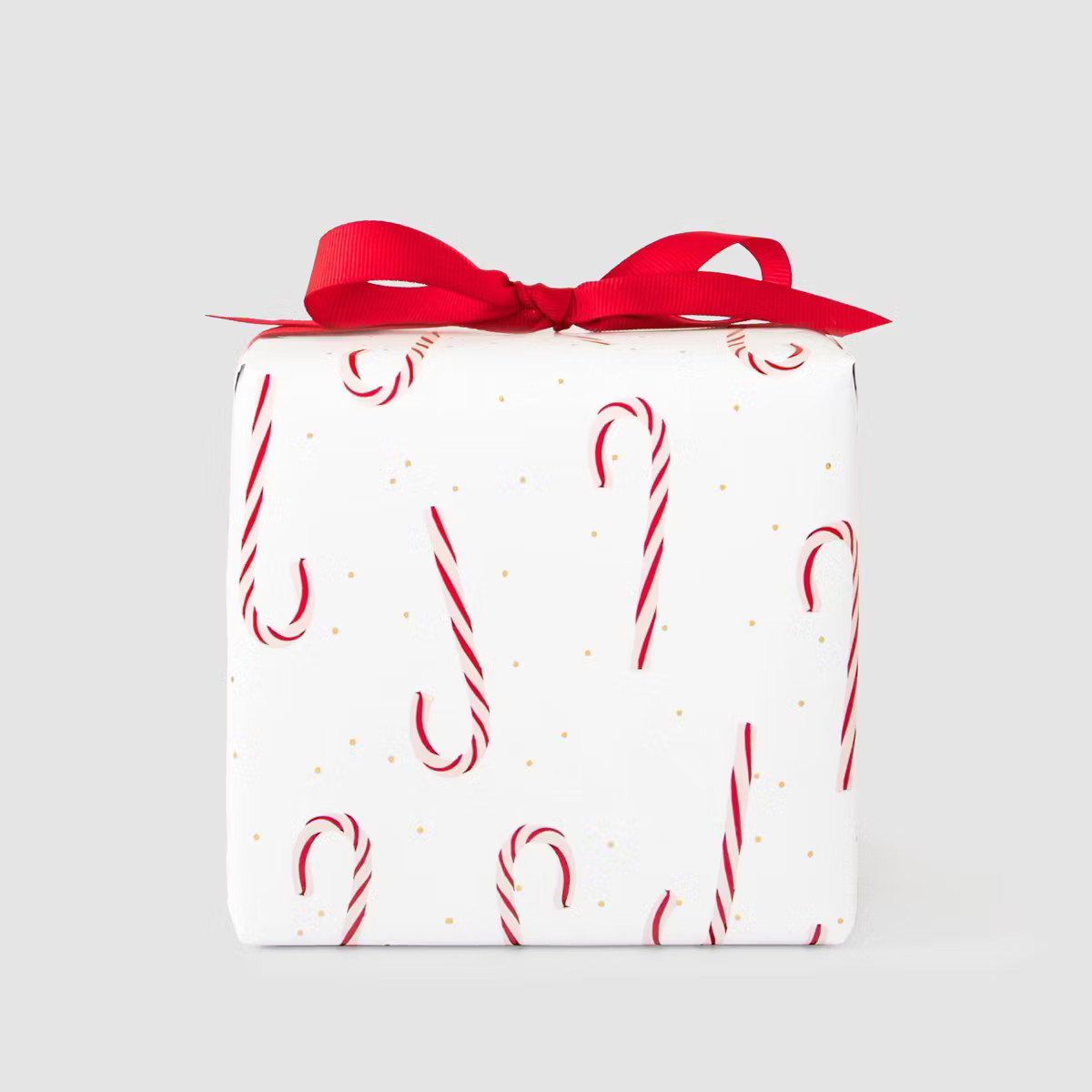 Foil Candy Cane Gift Wrap Red/Gold - Sugar Paper + Target | Target