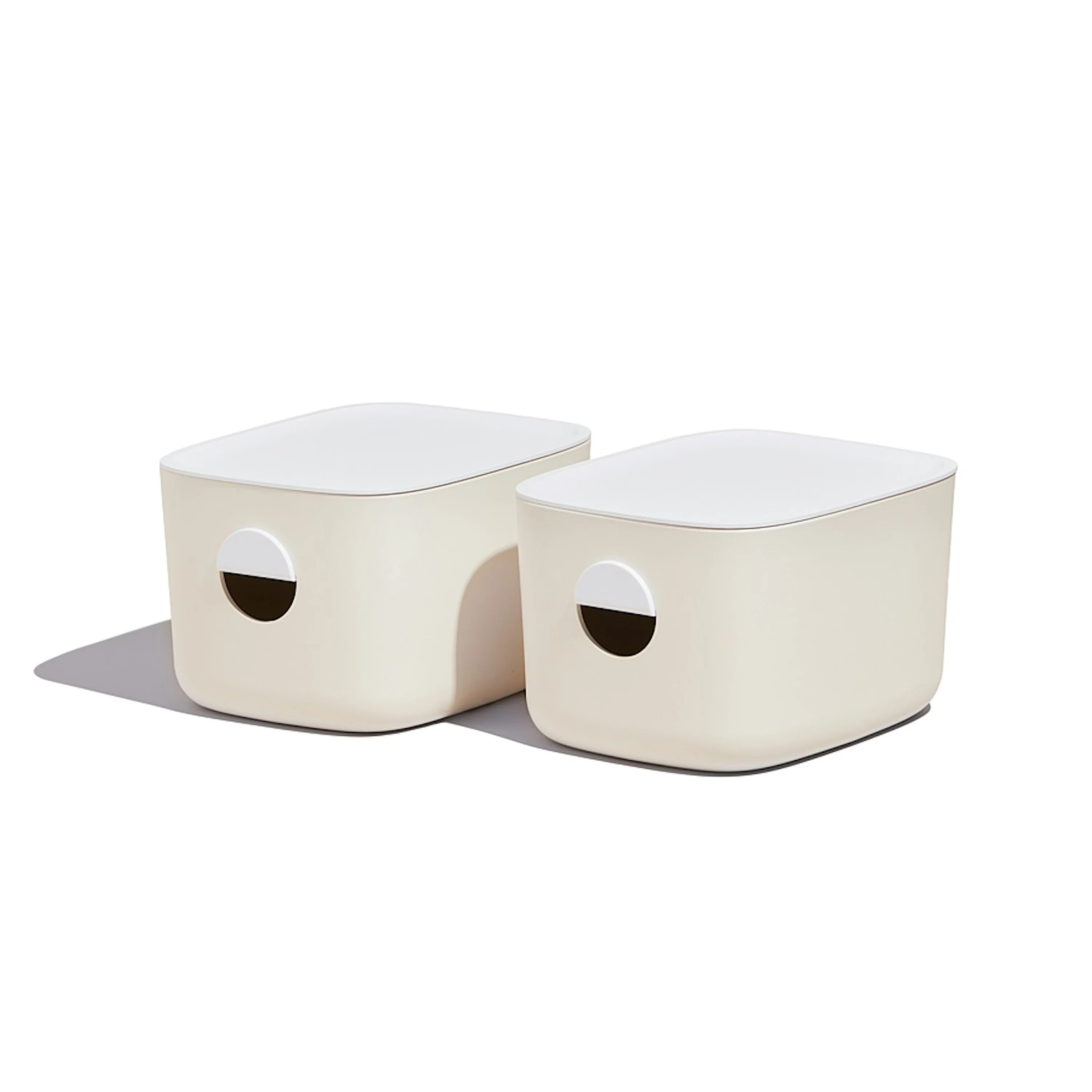 Medium Storage Bins - Plastic Lids | Grove