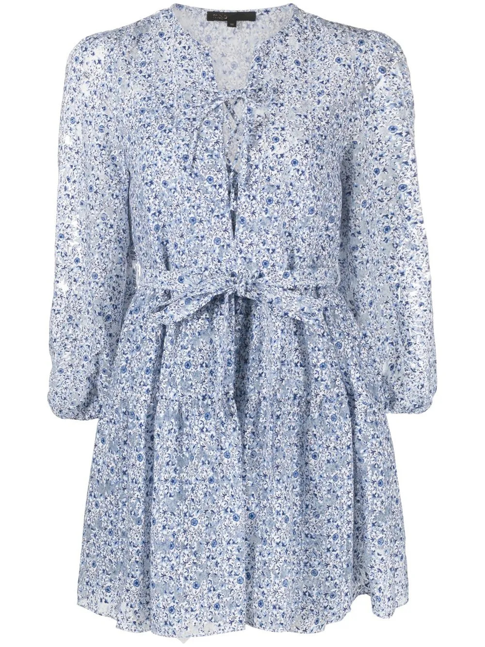 floral-print baby doll dress | Farfetch Global