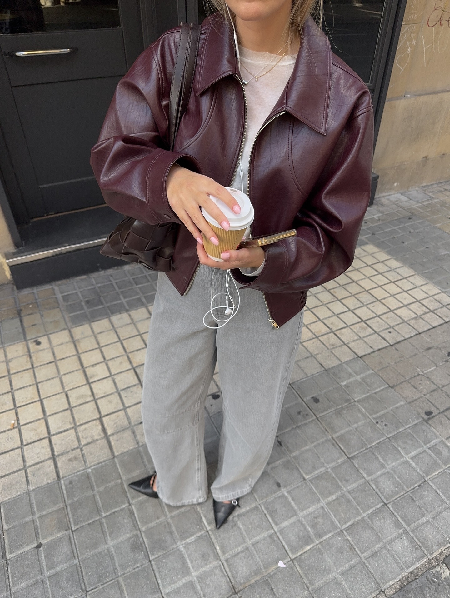 This jacket>>> also looove burgundy and grey together