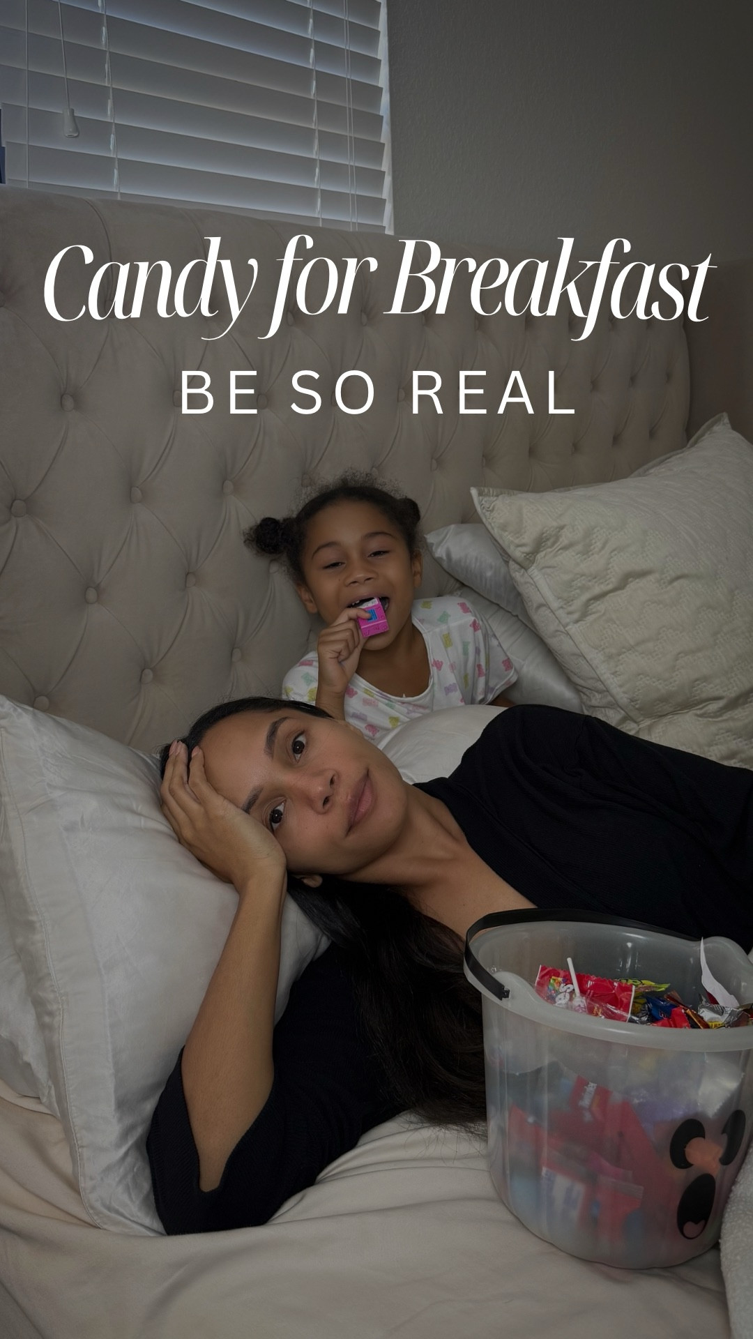 Candy for breakfast, absolutely not. Especially not in my bed. Linked all things, bed and bedding. 

#LTKFamily #LTKHome #LTKSeasonal