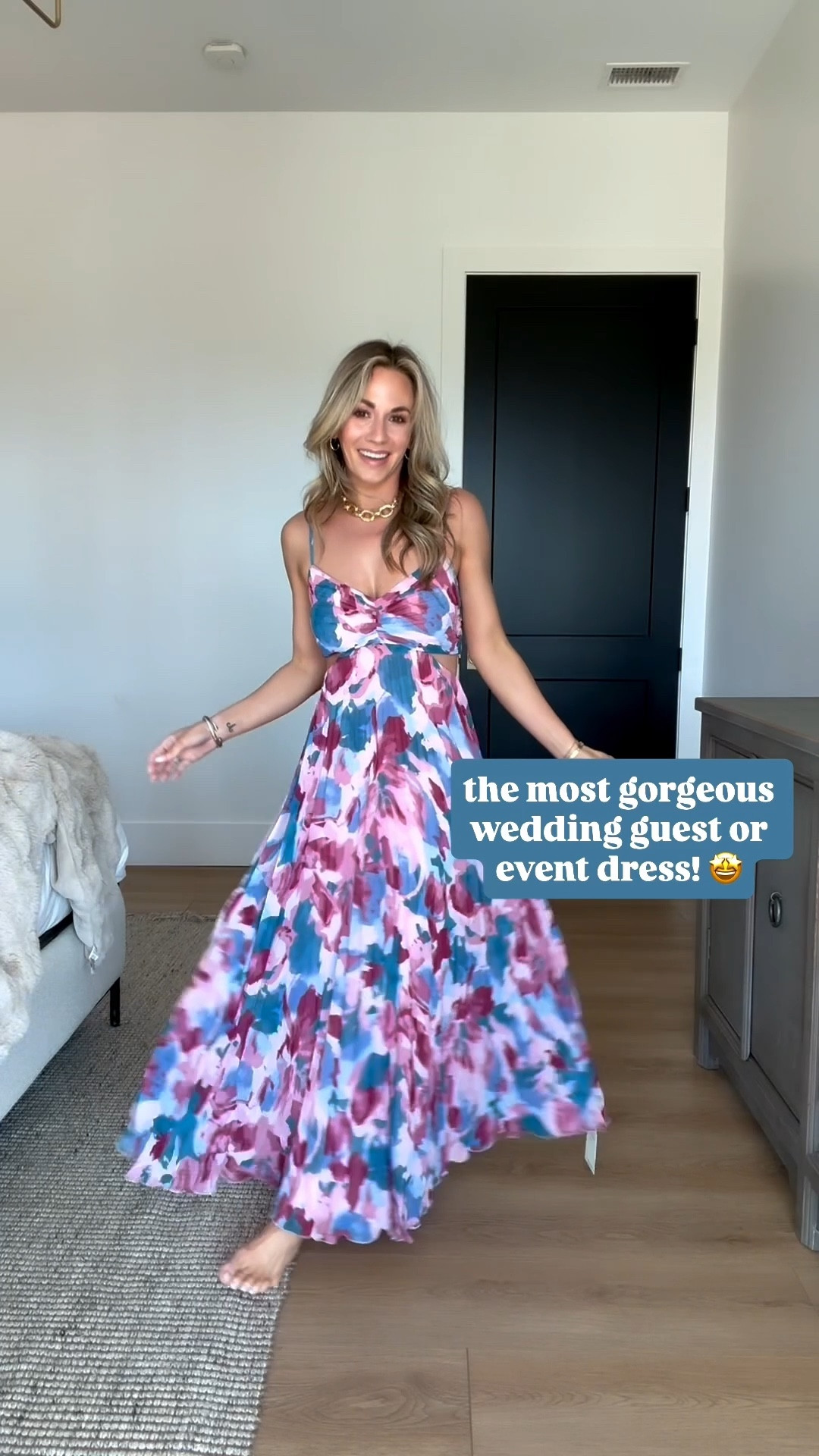 Abercrombie BOGO 50% off sale! This dress is absolutely stunning for a spring wedding or spring event! Wearing an xs regular in dress  

#LTKSaleAlert #LTKWedding #LTKPetite