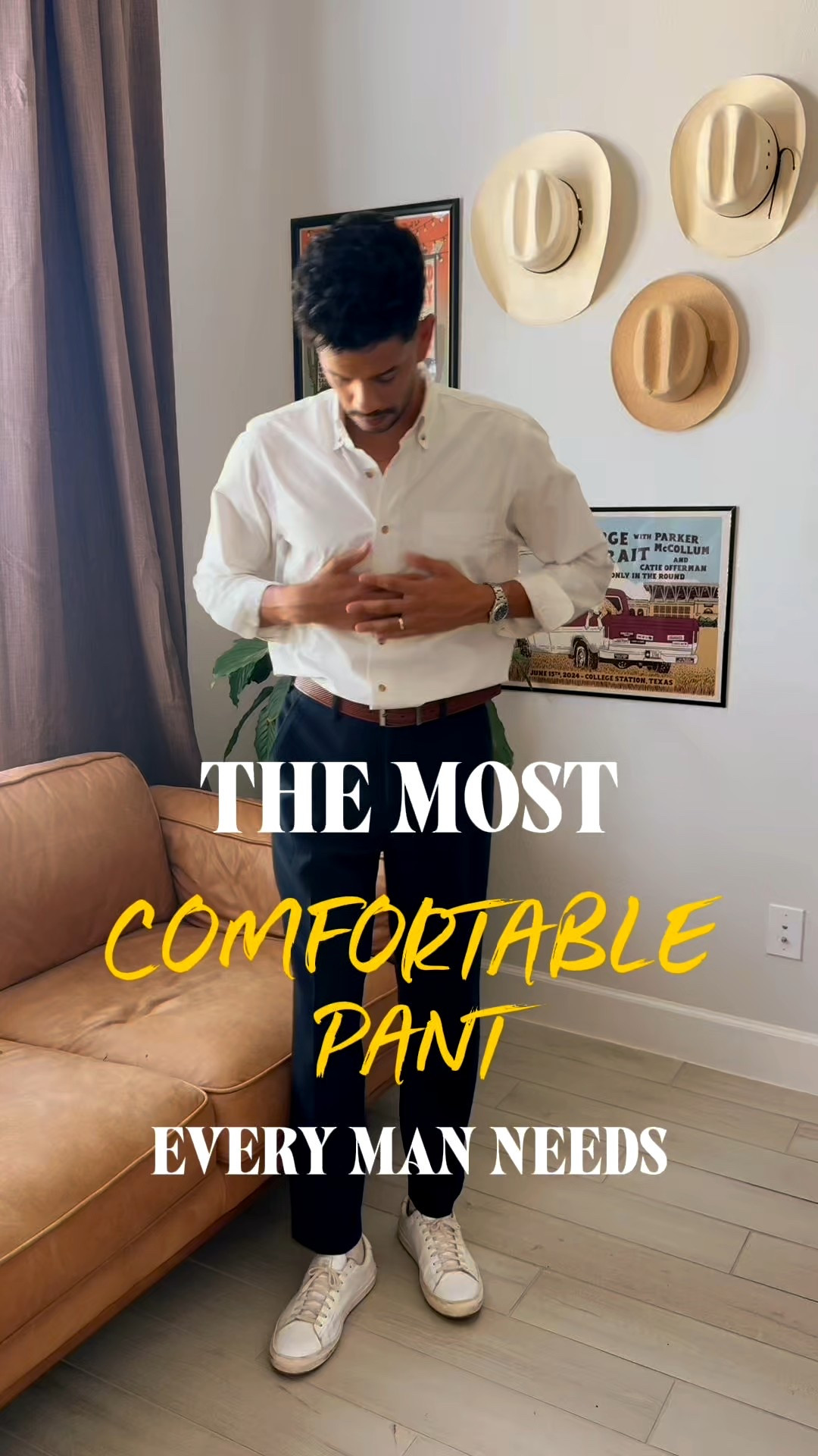 the pants every man needs for work and play!