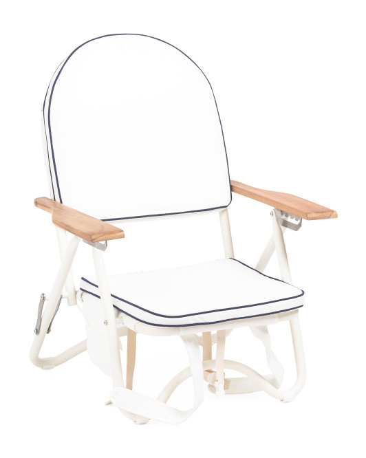 22.5x35 Pam 5 Position Backpack Beach Chair With Back Zip Pocket | TJ Maxx