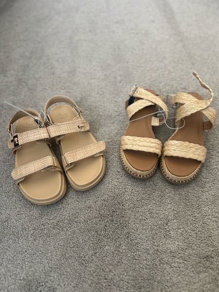 Summer sandals and I’m so excited about these. You will be seeing raffia style shoes, handbags and other accessories all spring and summer. These are so cute and such a great price. Target has done it again. 

#LTKshoecrush #LTKstyletip #LTKfindsunder50