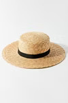 UO Straw Boater Hat | Urban Outfitters (US and RoW)