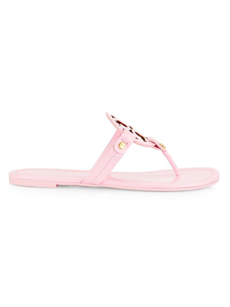 Women's Miller Classic Leather Sandals - Pink - Size 8.5 | Saks Fifth Avenue