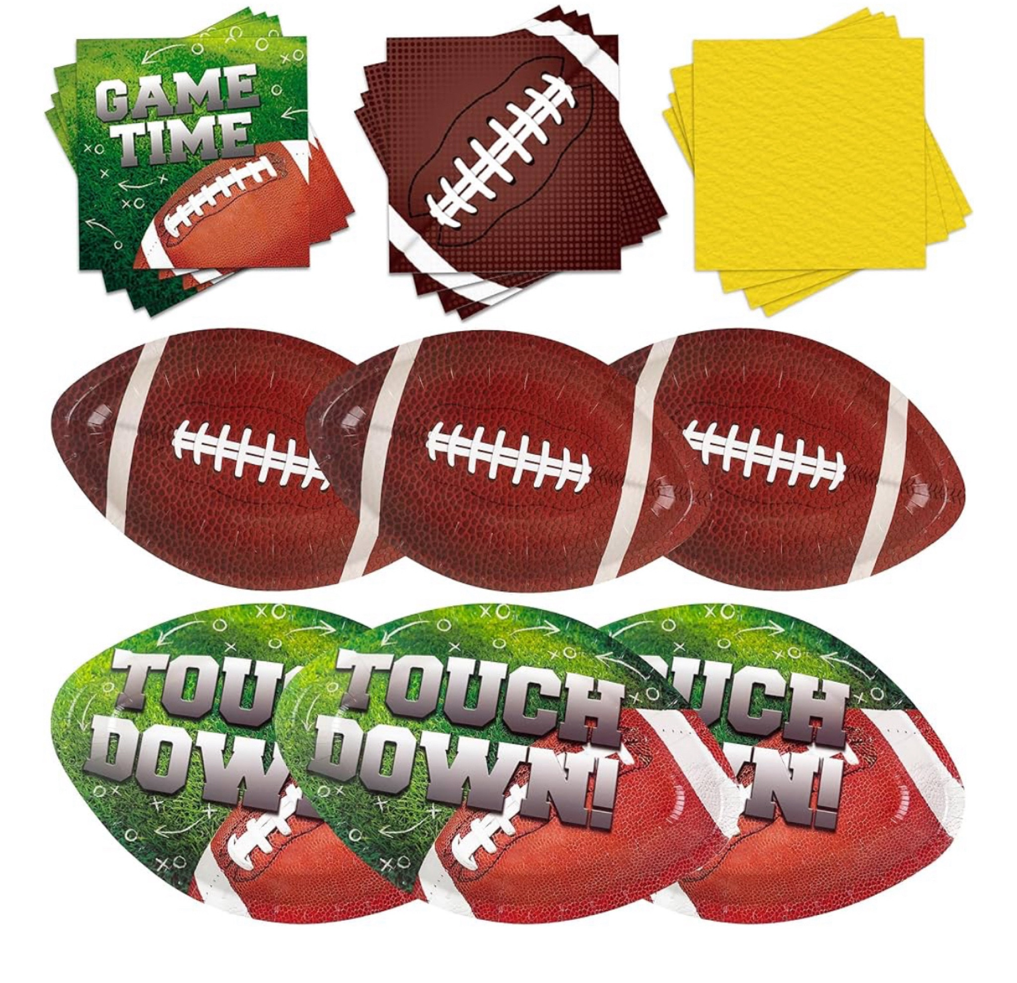 We have Super Bowl on the brain. This set   Is cute and no dirty dishes win win! 

#LTKHome