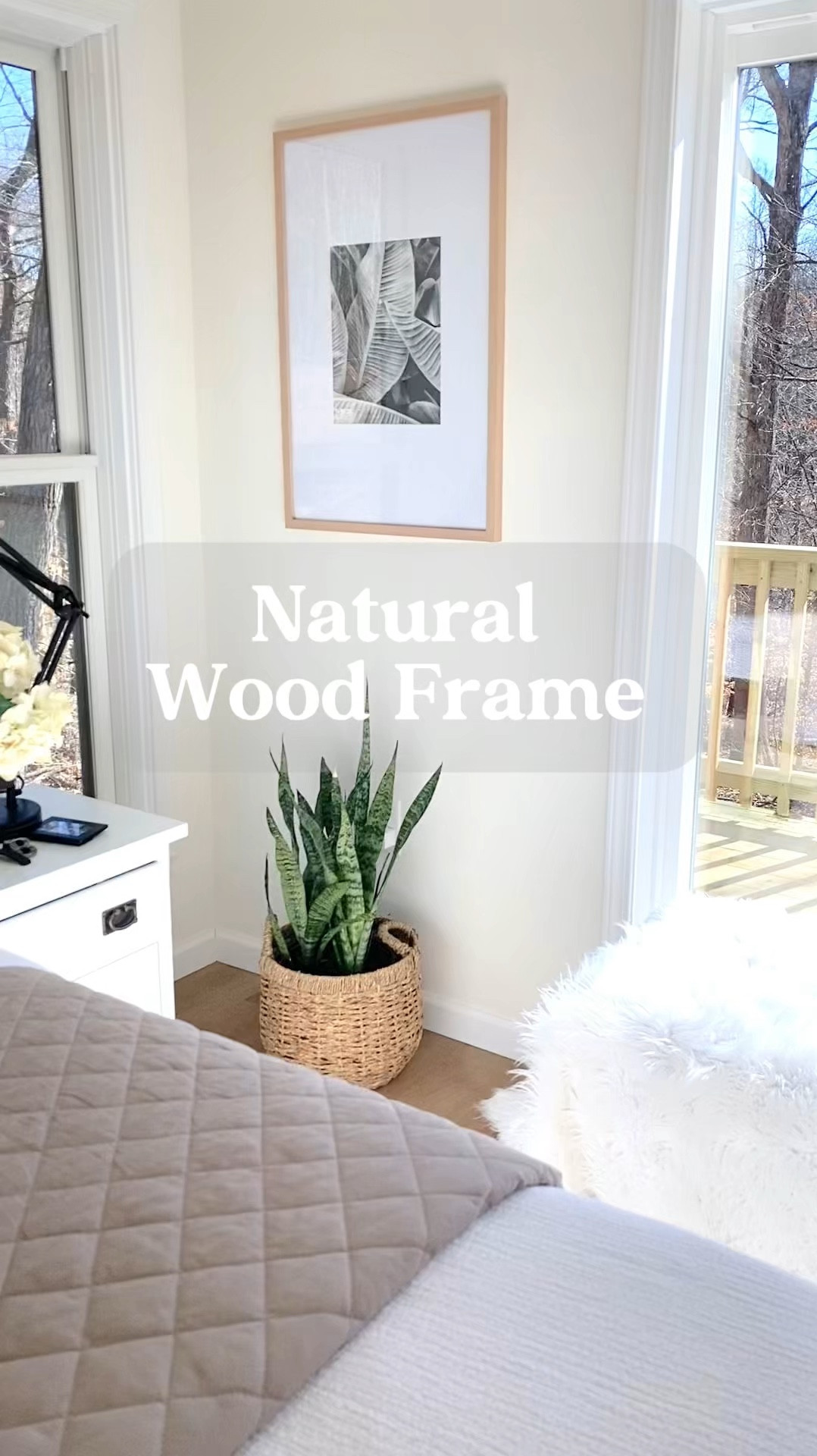 Sale Alert!!  This beautiful natural wood matted frame comes in 3 sizes. 11” x 14”, 16” x 20” and 20” x 30”  I have the 20” x 30” you see in this video Hurry get yours while at this great price 

#LTKSaleAlert #LTKHome #LTKFindsUnder50