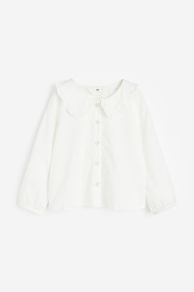 Blouse with Collar | H&M (US + CA)