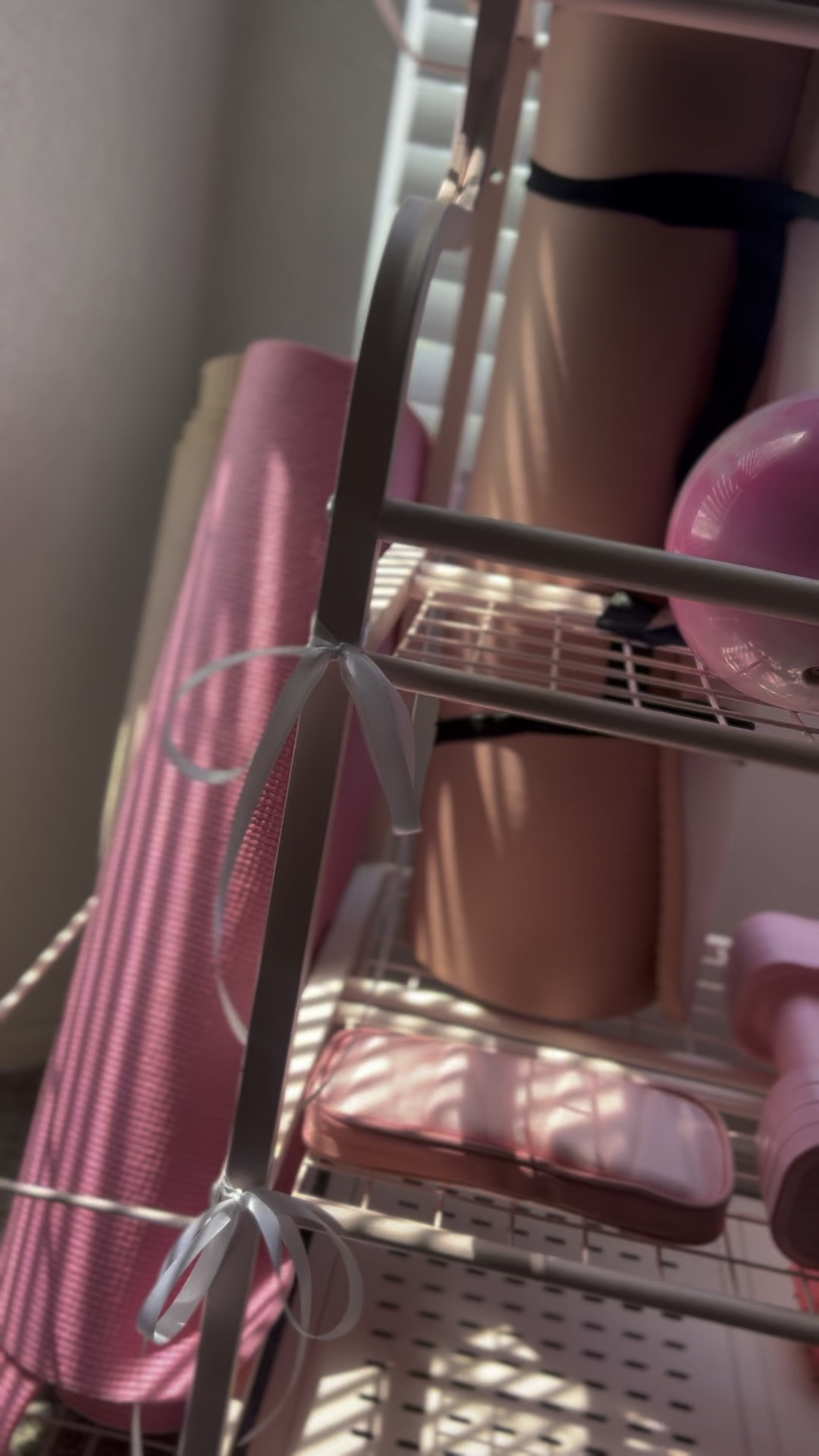 Pink workout equipment 

#LTKHome #LTKFitness #LTKSaleAlert