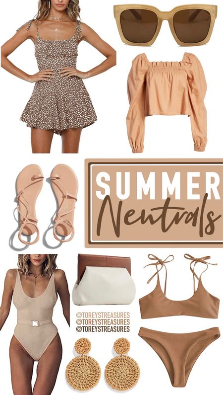 Amazon summer neutral finds! 

#LTKSeasonal #LTKunder50 #LTKstyletip