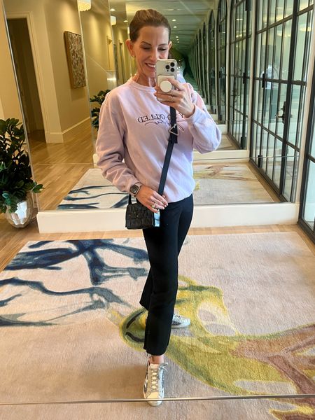 Casual errand day look with my FABULOUS new sweatshirt with my logo💜favorite sneakers and jeans. 

#LTKstyletip #LTKshoecrush