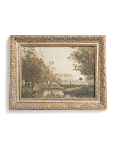18x14 The Creek Charles Francois Daubigny Wall Art | TJ Maxx