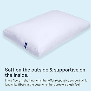 Casper Sleep Essential Pillow for Sleeping,, White,Standard (Pack of 1) | Amazon (CA)
