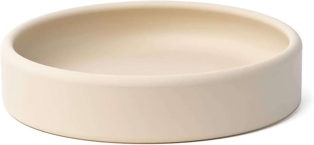 Baby Plate, Weighted Toddler Plate, Silicone Plates for Baby, No-Division Kid Plates, Microwave &... | Amazon (US)