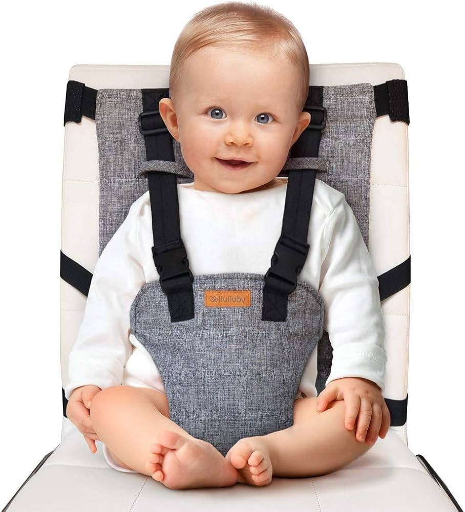liuliuby Harness Seat - Fabric Baby Portable High Chair Seat Sack with Safety Harness – Parent ... | Amazon (US)