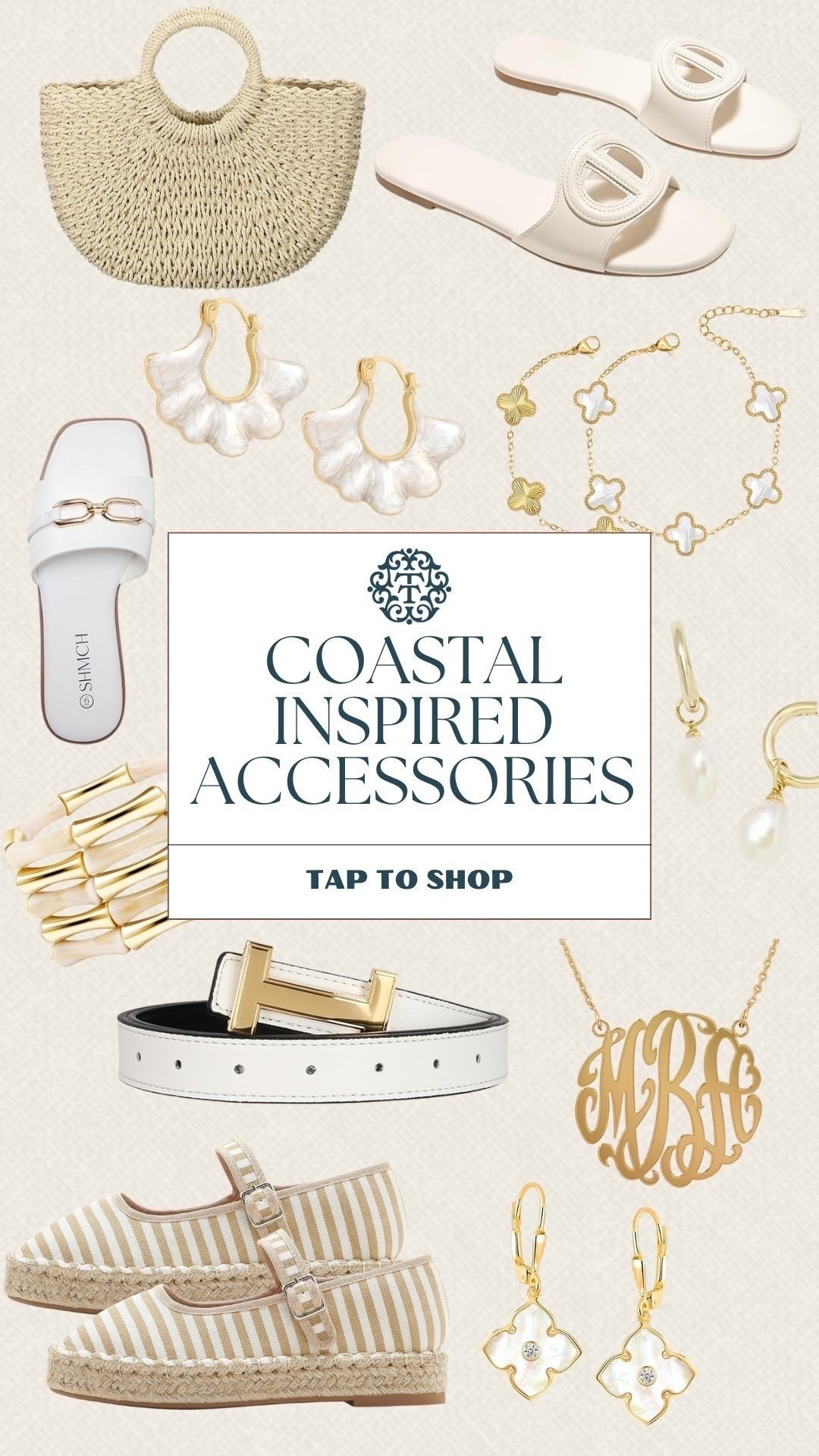 These coastal inspired accessories are timeless pieces you’ll enjoy wearing year after year. The pearl and gold details add a soft, classic touch that pairs beautifully with everything from casual outfits to dressier looks. They’re the perfect finishing pieces for summer and beyond.

#LTKSeasonal #LTKOver40 #LTKBeauty