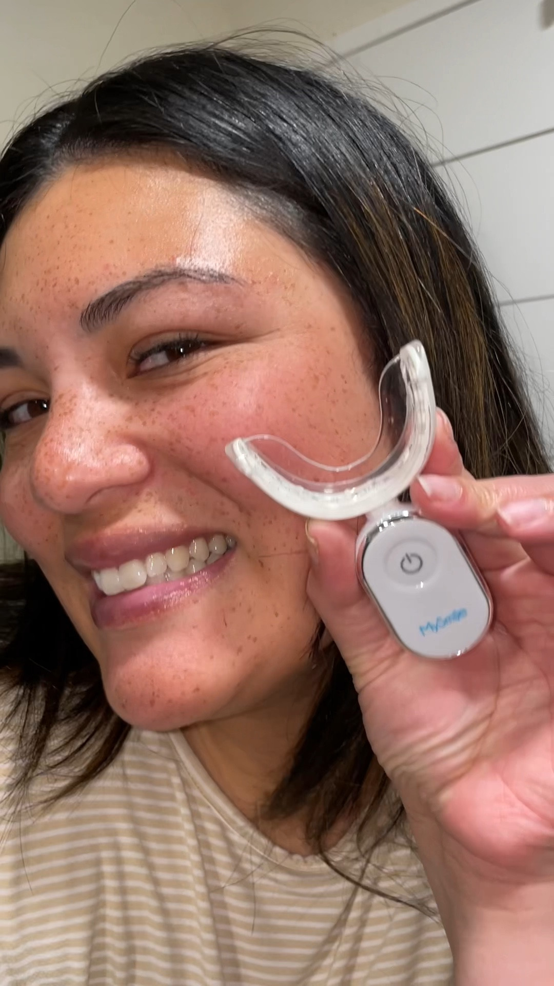 I have a confession to make… I drink coffee  It all started after my 5 month old baby started teething and I stopped sleeping. But @mysmile Pro 28X Teeth Whitening Kit helps me say goodbye to coffee stains. 
@mysmileusa #mysmileteethwhitening
#smilegoals #oralcare #ad 

#LTKBeauty #LTKWatchNow