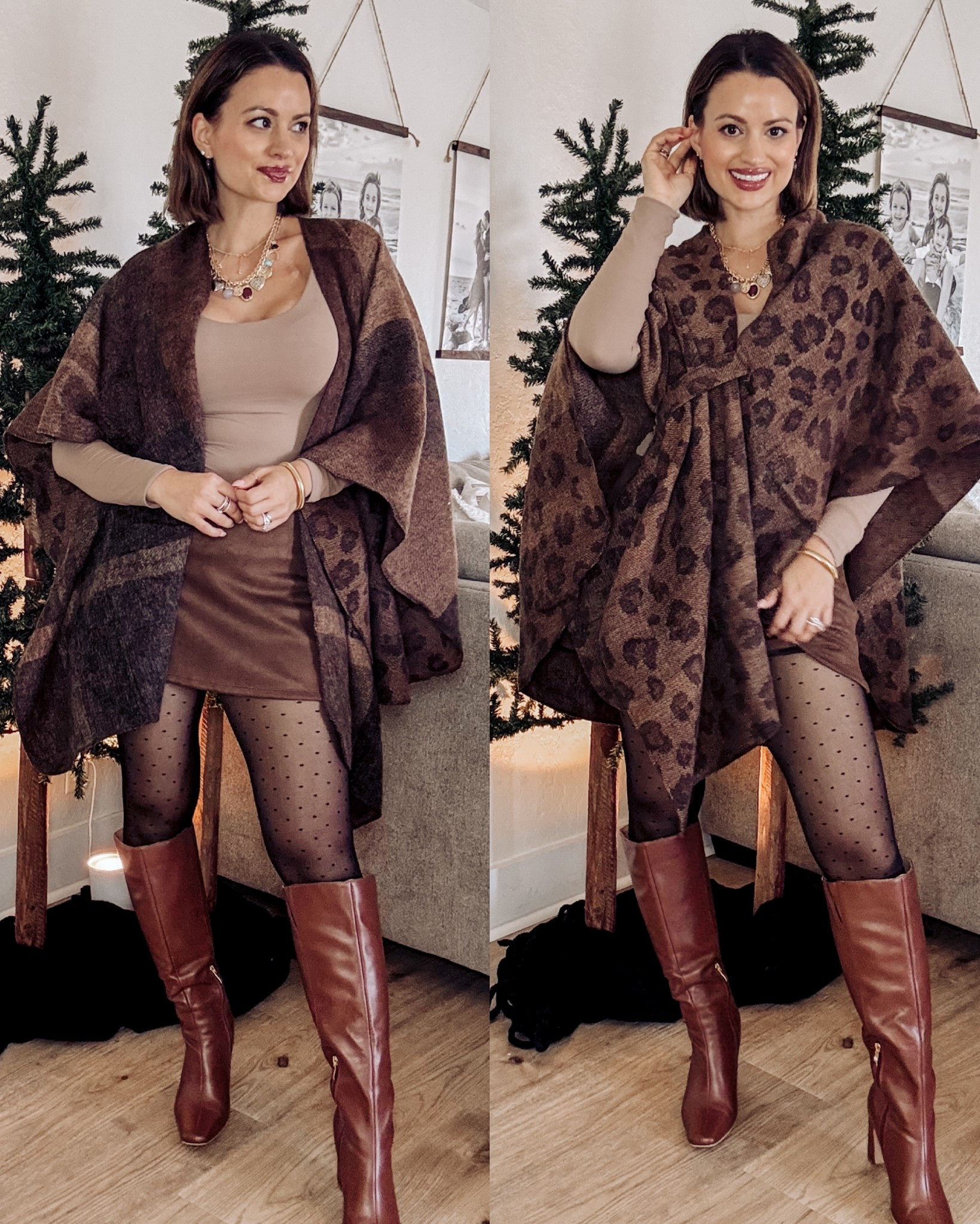 This leopard wrap is so cute and great for keeping me warm on colder nights!

#LTKSeasonal #LTKFindsUnder100