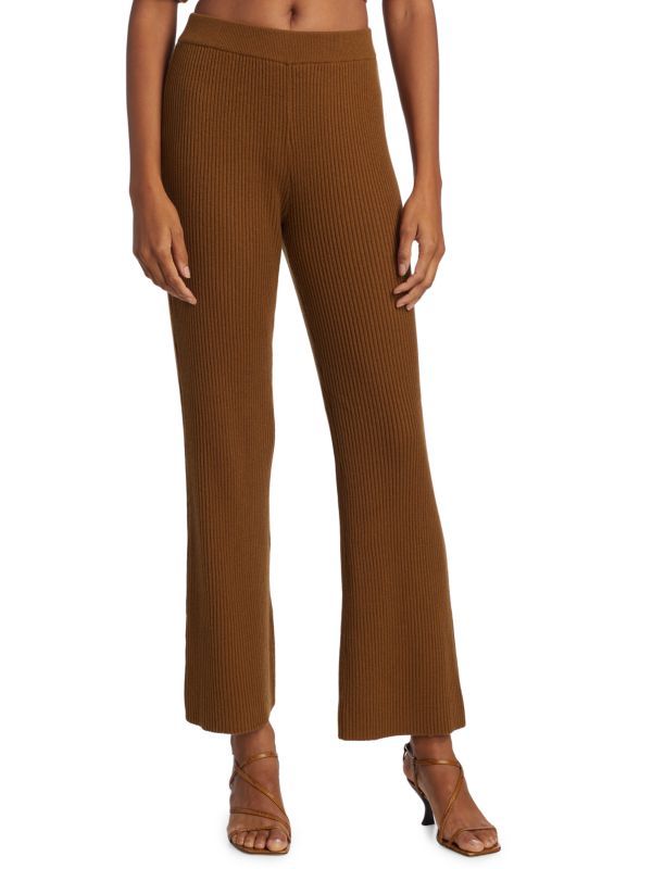 Farryn Ribbed Flared Pants | Saks Fifth Avenue OFF 5TH