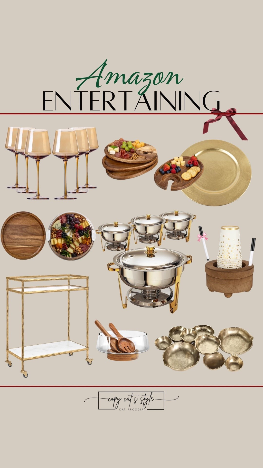 Christmas entertaining! Everything you need to host your next holiday party. Amazon hosting finds. 

#LTKHome #LTKfoodie #LTKHoliday
