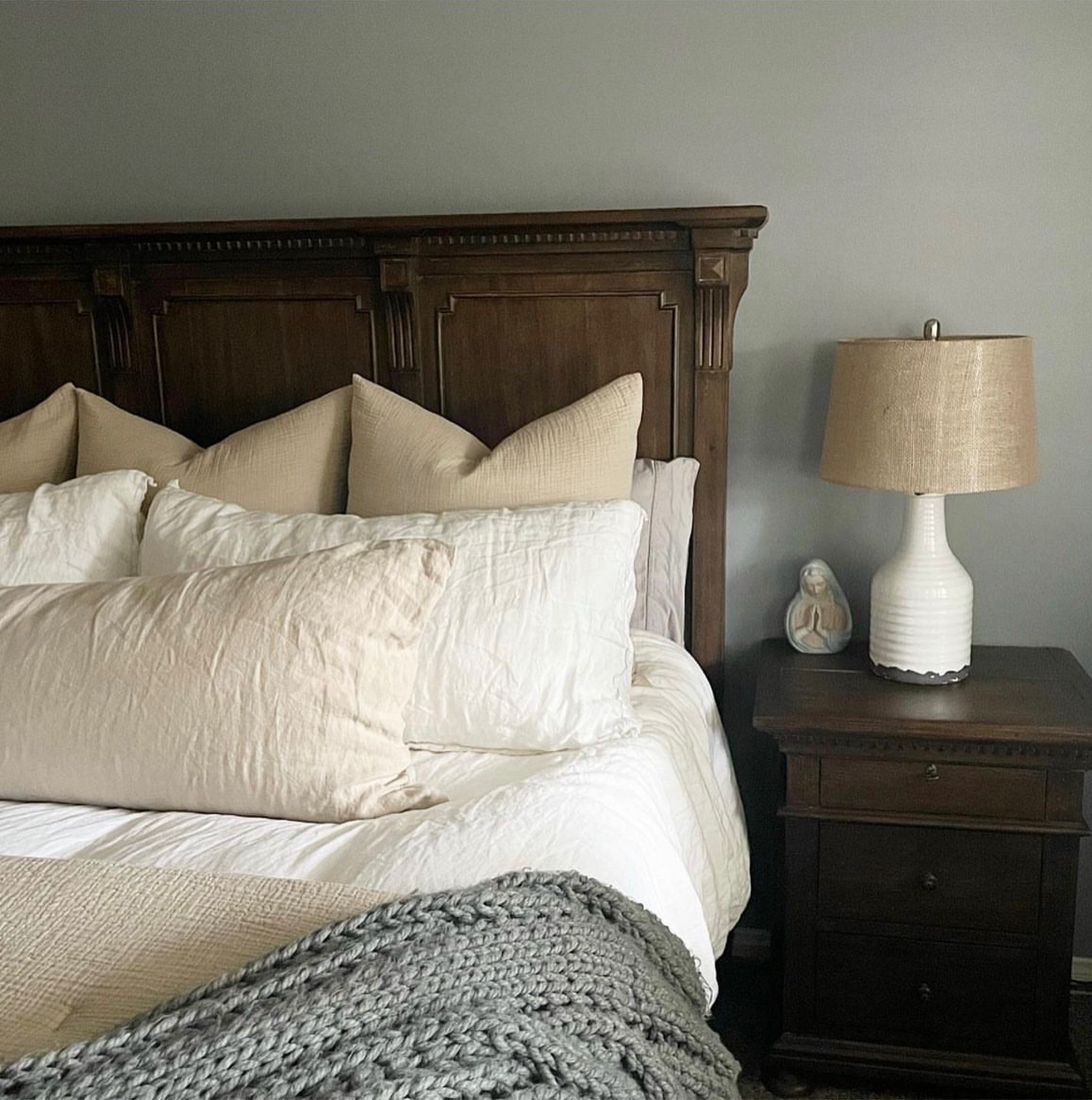 Alexa, is it bedtime yet? 

I just love the casual elegance of linen. 

Parachute, you’ve really outdone yourself!

Featured in this photo: Linen Duvet Cover & Sham Set in White, Lightweight Down Duvet Insert, Cloud Cotton Quilt & Euro Shams in Natural, Vintage Linen Body Pillow Cover

▫️Bedroom Furniture is from Restoration Hardware
▫️Ribbed Handknit Grey Throw Blanket is from Pottery Barn
▫️White Lamps with Burlap Shades are from Home Depot but are no longer in stock so I included a style I think pairs well
▫️Mid Century Madonna Planter Bust is from Mercari and inspired by The Calm Homemaker.

rise + SHINE ☀️ 
Southworth Design

#LTKfindsunder100 #LTKhome

#LTKGiftGuide